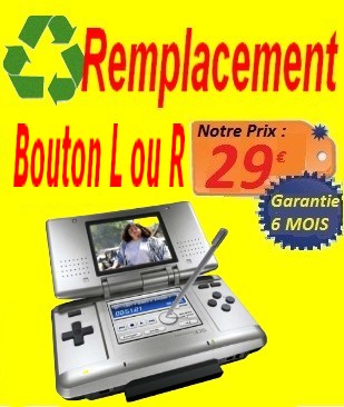 REMPLACEMENT bouton LR FAT