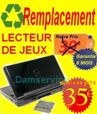 REMPLACEMENT slot 1nouveau prix