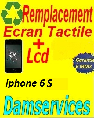 remplacement lcd +tactile iphone 6s